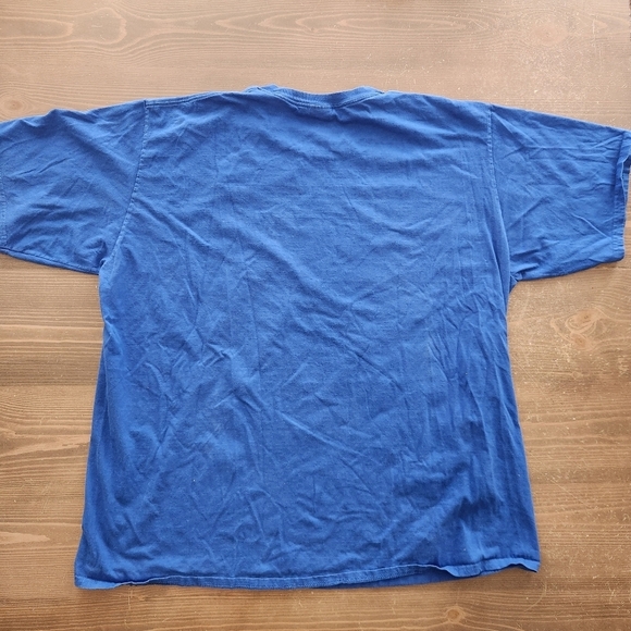 Headless Lion Costume T Shirt Blue Mens Size 3XL Graphic Tee 100% Cotton XXXL - Picture 4 of 10